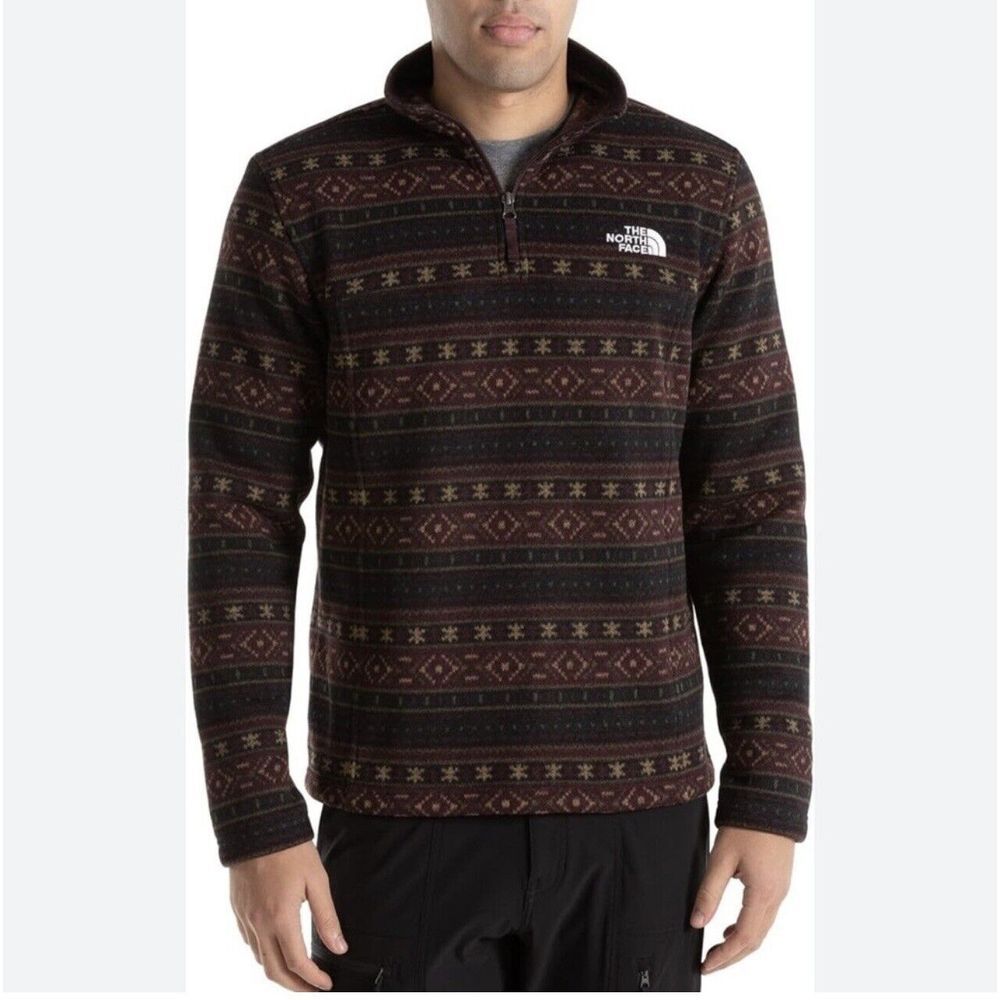 The North Face Men TSILLAN 1/4 Zipper Pullover Sweatshirt Jackets‎ Fleece